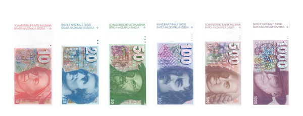 Szósta seria banknotów franka szwajcarskiego
