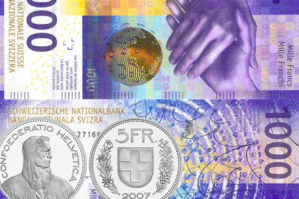Frank najdroższym banknotem i monetą